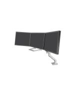 Ergotron HX - Montagekomponente (Griff, 3 Drehzapfen, Bogen mit drei Scharnieren) - für 3 LCD-Anzeigen - weiß - Bildschirmgröße: bis zu 61 cm (bis zu 24 Zoll)