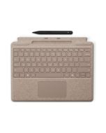 Microsoft Surface Pro Keyboard - Tastatur - mit Trackpad, Beschleunigungsmesser, Surface Slim Pen 2 Ablage- und Ladeschale - QWERTZ - Deutsch/Österreichisch - Dune - mit Slim Pen 2 - für Microsoft Surface Pro 8, Pro 8 for Business, Pro 9, Pro 9 for Busine
