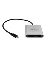 StarTech.com Startech USB 3.0 Kartenleser mit USB-C - SD, MicroSD, CompactFlash Speicherkartenleser mit USB-C Kabel - Kartenleser (CF I, CF II, MMC, SD, microSD, SDHC, microSDHC, SDXC, microSDXC)