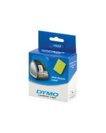 Dymo Original LabelWriter Mehrzwecketiketten/-Rücksendeetiketten | 19 mm x 51 mm | Rolle mit 500 leicht ablösbare Etiketten | selbstklebend | für LabelWriter Etikettendrucker und Beschriftungsgerät, Weiß, Selbstklebendes Druckeretikett, Papier, Entfernbar