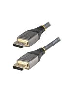 StarTech.com StarTech 3ft (1m) VESA Certified DisplayPort 1.4 Cable, 8K 60Hz HDR10, Ultra HD 4K 120Hz DP Video Cable, DisplayPort to DisplayPort Cable, DP Cord for Monitors/Displays, M/M - DP 1.4 Cable with Latches (DP14VMM1M)