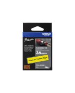 Brother TZe-FX661 - Schwarz auf Gelb - Rolle (3,6 cm x 8 m)