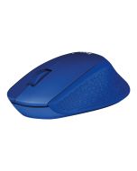 Logitech M330 SILENT PLUS - Maus - 3 Tasten - kabellos - 2.4 GHz - kabelloser Empfänger (USB)