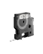 Dymo D1 - Polyester - selbstklebend - Schwarz auf Weiß - Rolle (0,6 cm x 7 m)