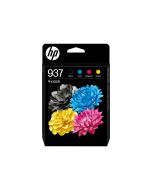 HP 937 - 4er-Pack - Schwarz, Cyan, Magenta, Gelb
