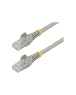 StarTech.com 50cm CAT6 Ethernet Cable, 10 Gigabit Snagless RJ45 650MHz 100W PoE Patch Cord, CAT 6 10GbE UTP Network Cable w/Strain Relief, Grey, Wiring is UL Certified/TIA - Category 6 - 24AWG (N6PATC50CMGR)
