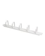 DIGITUS Kabelrangierpanel mit Kabelführungsbügeln für 483 mm (19")-Schränke, 2HE