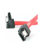 StarTech.com 45 cm Einrastendes SATA auf Rechtwinkliges SATA Kabel - SATA-Kabel - Serial ATA 150/300 - SATA (W)