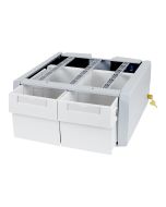 Ergotron StyleView SV43/44 Series Supplemental Double Tall - Montagekomponente (2 Schubladen Modul)