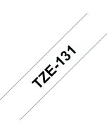 Brother TZE-131, Schwarz auf transparent, Etikettenrolle, TZe, Grau, Wärmeübertragung, Philippinen