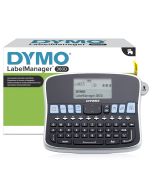 Dymo LabelManager 360D Professionelles Beschriftungsgerät | Etikettiergerät mit QWERTZ Tastatur | Einfache Textbearbeitung | für D1 Etiketten in 691219 mm Breite, QWERTZ, D1, Wärmeübertragung, 180 x 180 DPI, 12 mm/sek, Kabelgebunden