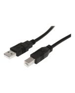 StarTech.com 10m Aktives USB 2.0 A auf B Kabel - USB Anschlusskabel - Stecker/Stecker - Schwarz - USB-Kabel - USB (M)