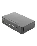 StarTech.com 2 Port HDMI KVM-Switch - Einzelmonitor 4K 60Hz Ultra HD HDR - HDMI 2.0 KVM Umschalter mit 2 Port USB-3.0-Hub (5 Gbit/s)