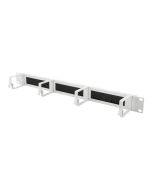 DIGITUS Kabelrangierpanel mit Bürstenleisten für 483 mm (19")-Schränke, 1HE