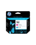 HP 761 - Cyan, Magenta - Druckkopf - für DesignJet