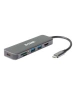 D-Link DUB-2327 - Dockingstation - USB-C / Thunderbolt