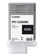 Canon PFI-120MBK, Mattschwarz, Tinte auf Pigmentbasis, 130 ml, 1 Stück(e)