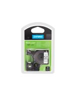 Dymo Original D1 Hochleistungs-Etikettenband | schwarz auf weiß |19 mm x 3,5 m | permanent haftendes Nylon- Schriftband | für LabelManager-Beschriftungsgerät, Schwarz auf weiss, D1, Nylon, Belgien, -40 - 60 °C, DYMO