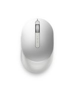 Dell Pro Premium kompakte Maus – MS7421W - Platinum Silver (silber), Beidhändig, Optisch, RF Wireless + Bluetooth, 1600 DPI, Platin, Silber