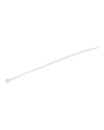 StarTech.com Kabelbinder - 152x3 mm, gebogene Spitze, weiß, 100 Stück - Kabelbinder - 15.24 cm - weiß - TAA-konform (Packung mit 100)