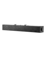 HP S101 - Soundbar - für Monitor - 2.5 watt - Schwarz (Grill Farbe - Schwarz)