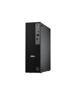Dell Pro Slim Plus QBS1250 - Schlanker Desktop - Core Ultra 7 265 / 2.4 GHz - RAM 16 GB - SSD 512 GB - NVMe, TLC - Intel Graphics - 1GbE, Bluetooth, Wi-Fi 6E - WLAN: Bluetooth, 802.11a/b/g/n/ac/ax (Wi-Fi 6E)