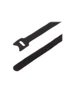 StarTech.com Klettkabelbinder Set - 50 Stück - Kabelbinder - Klettband - Kabelbinder - Klettverschluss - 15 m - Schwarz (Packung mit 50)
