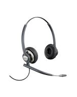 Poly HP Poly EncorePro 720 Binaurales Headset + Quick Disconnect, Kabelgebunden, Büro/Callcenter, 80 - 20000 Hz, 78 g, Kopfhörer, Schwarz