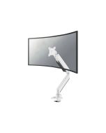 Neomounts NM-D775PLUS - Befestigungskit - Voll beweglich - für LCD-Display - Aluminium - weiß - Bildschirmgröße: 25.4-124.5 cm (10"-49")