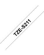 Brother TZE-S211, TZ, Schwarz, Tintenstrahl, China, 5 Jahr(e), 6 mm