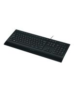 Logitech K280e - Tastatur - USB - Deutsch - Schwarz