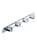 IC Intracom Intellinet Kabelmanagement für 19"-Schränke, 1 HE, 4 kleine Kunststoffringe, grau - Kabelführungsplatte für Schaltschrank - Grau, RAL 7035 - 1U - 48.3 cm (19")