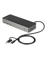 StarTech.com USB-C USB-A Dock,Hybrid Triple Monitor