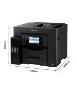 Epson EcoTank ET-5855 - Multifunktionsdrucker - Farbe - Tintenstrahl - ITS - A4/Legal (Medien)