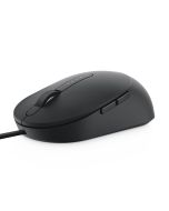 Dell Pro kabelgebundene Maus – MS3220 - schwarz, Beidhändig, Laser, USB Typ-A, 3200 DPI, 2 ms, Schwarz