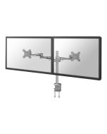 Neomounts FPMA-D935D - Befestigungskit - Voll beweglich - für 2 LCD-Displays - Silber - Bildschirmgröße: 25.4-68.6 cm (10"-27")