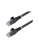 StarTech.com Startech 10m Cat5e Ethernet Netzwerkkabel Snagless mit RJ45 - Cat 5e UTP Kabel - Schwarz - Patch-Kabel - RJ-45 (M)