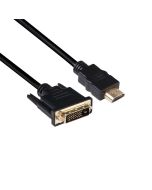 Club 3D DVI auf HDMI 1.4 Kabel St./St. 2Meter, Bidirektional