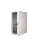 DIGITUS Professional Dynamic Basic Series DN-19 26U-6/8-D - Schrank Netzwerkschrank - Hellgrau, RAL 7035 - 26U - 48.3 cm (19")