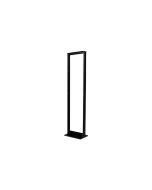 APC NetShelter 2 Post Open Frame Rack - Schrank - Schwarz - 45U - 48.3 cm (19")