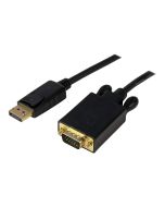 StarTech.com StarTech 1,8 m DisplayPort auf VGA Kabel - Aktives DisplayPort auf VGA Adapter Kabel - 1080p Video - DP auf VGA Monitor Kabel - DP 1.2 auf VGA Konverter - Einrastender DP Stecker (DP2VGAMM6B)