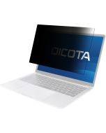 Dicota Blickschutzfilter für Notebook - 2-Wege - entfernbar - Schiebemontage - Schwarz - für Apple MacBook Air (15.3 Zoll)