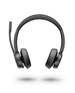 Poly HP Poly Voyager 4320 USB-A Headset +BT700 Dongle, Kabellos, Büro/Callcenter, 20 - 20000 Hz, 122 g, Kopfhörer, Schwarz
