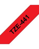 Brother TZE-441, Schwarz auf rot, TZe, Grau, Wärmeübertragung, Philippinen, 5 Jahr(e)
