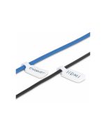 StarTech.com 9 cm Kabelschilder, 100 Stück, Weiß, Klettverschluss - Kabel-Kennzeichnungsetiketten - Klettbandbefestigung, beschreibbar - 9 cm - weiß (Packung mit 100)