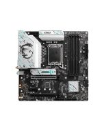 MSI B760M GAMING PLUS WIFI - Motherboard - micro ATX - LGA1700 Sockel - B760 Chipsatz - USB 3.2 Gen 1, USB 3.2 Gen 2, USB-C 3.2 Gen 1 - 2.5 Gigabit LAN, Wi-Fi 6E, Bluetooth - Onboard-Grafik (CPU erforderlich)