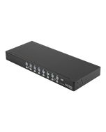 StarTech.com 16 Port 1HE USB VGA KVM Switch mit