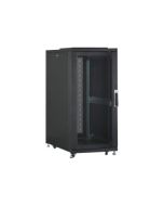 DIGITUS Schrank Netzwerkschrank - Schwarz, RAL 9005 - 26U - 48.3 cm (19")