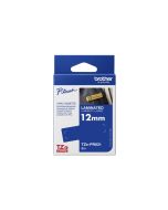 Brother TZe-PR831 - Schwarzer Druck auf Premium Glitter Gold - Rolle (1,2 cm x 8 m)