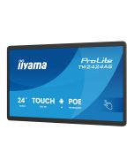 Iiyama ProLite TW2424AS-B3P - Android-PC - Touchscreen-PC - 1 RK3576 / 2.2 GHz - RAM 4 GB - SSD - eMMC 32 GB - Mali-G52 MC3 - 1GbE, Bluetooth 5.3, Wi-Fi 6 - WLAN: 802.11a/b/g/n/ac/ax, Bluetooth 5.3 - Android 14 GMS - Monitor: LED 60.5 cm (23.8")